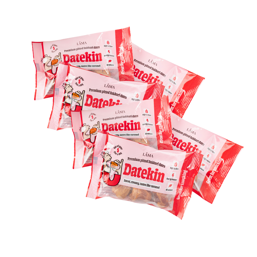 Datekin Premium Sukkari Dates Family Pack (6x60g Pack)