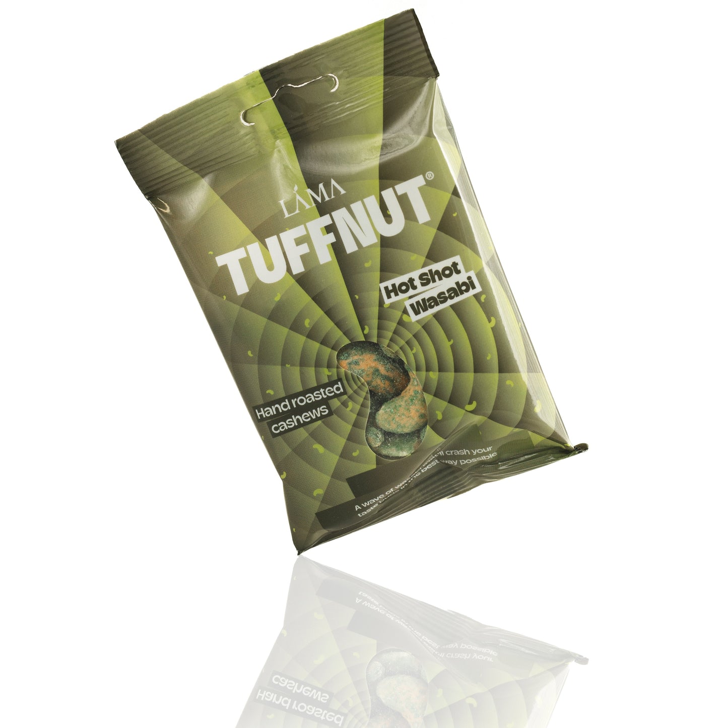 TuffNut Hot Shot Wasabi Hand Roasted Cashews