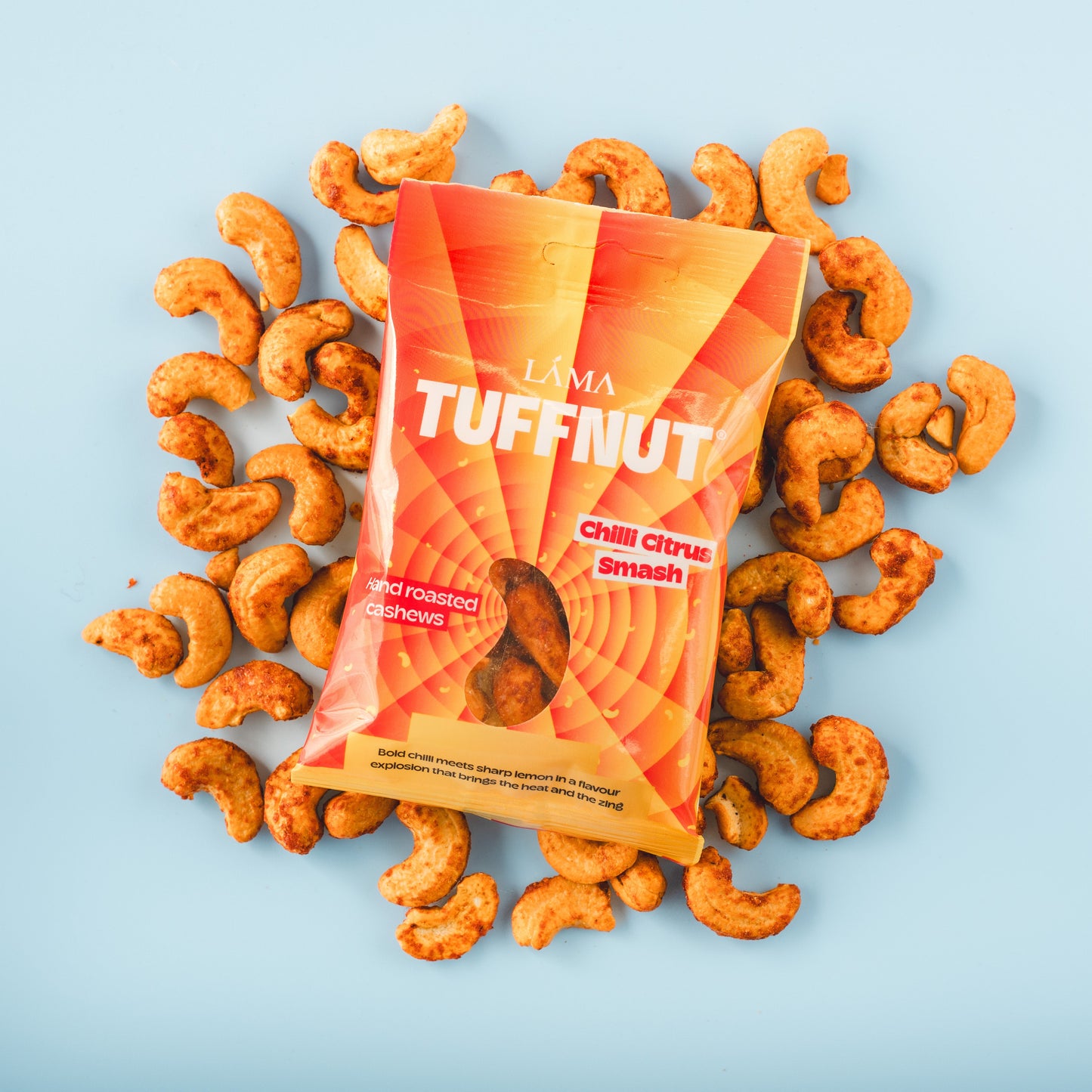 TuffNut Chilli Citrus Smash Hand Roasted Cashews