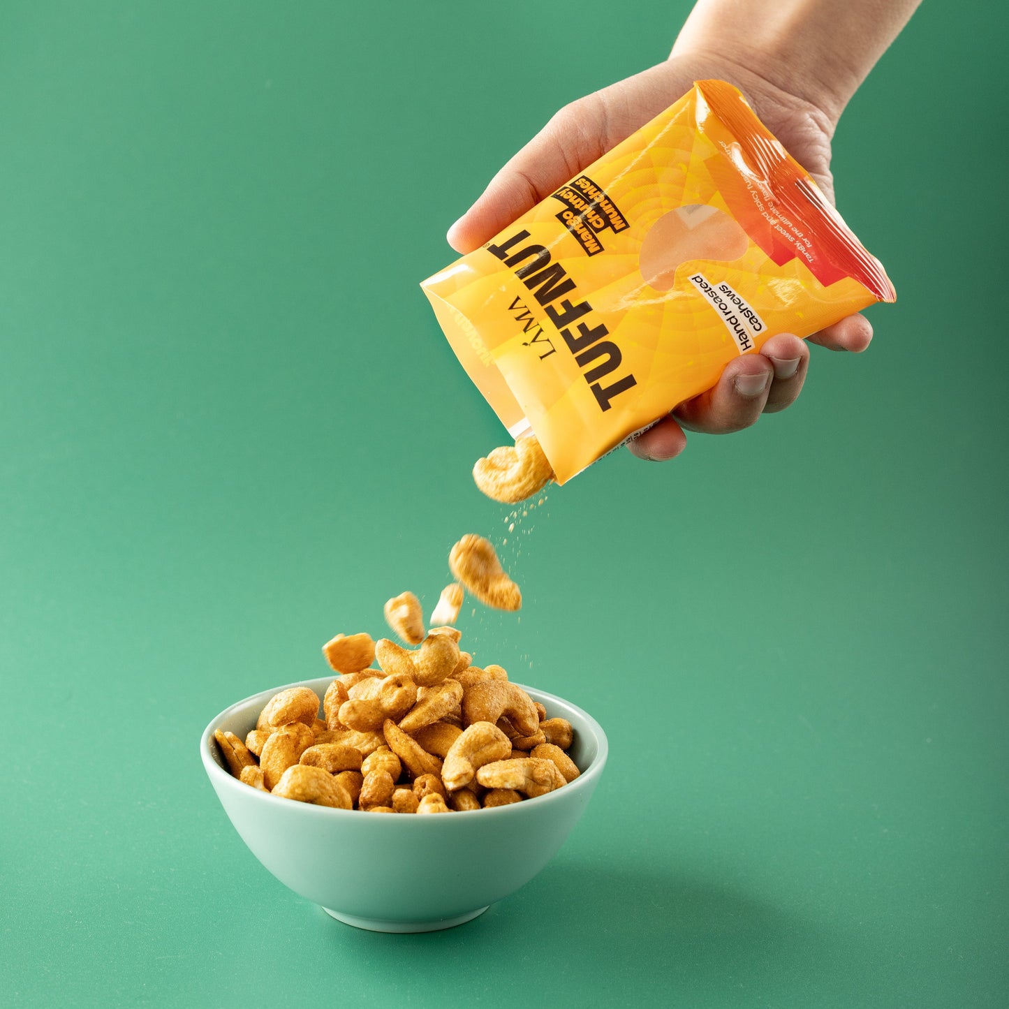 TuffNut Mango Chutney Munchies Hand Roasted Cashews