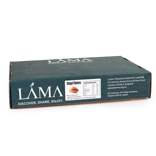 Bulk Pitted Saqei Dates (3kg) | Ready-to-Use for Hospitality & Food Service