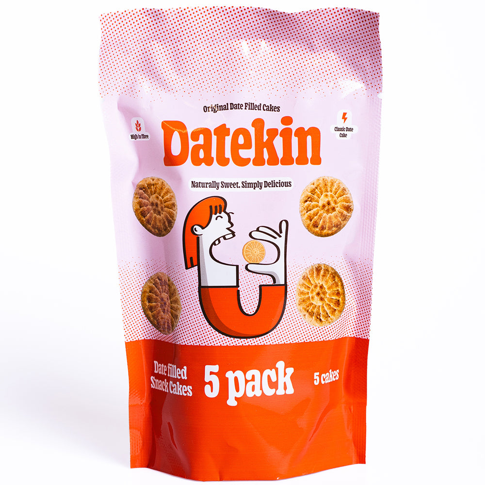 Datekin Date Filled Snacking Cakes (12 x 5 Pack)