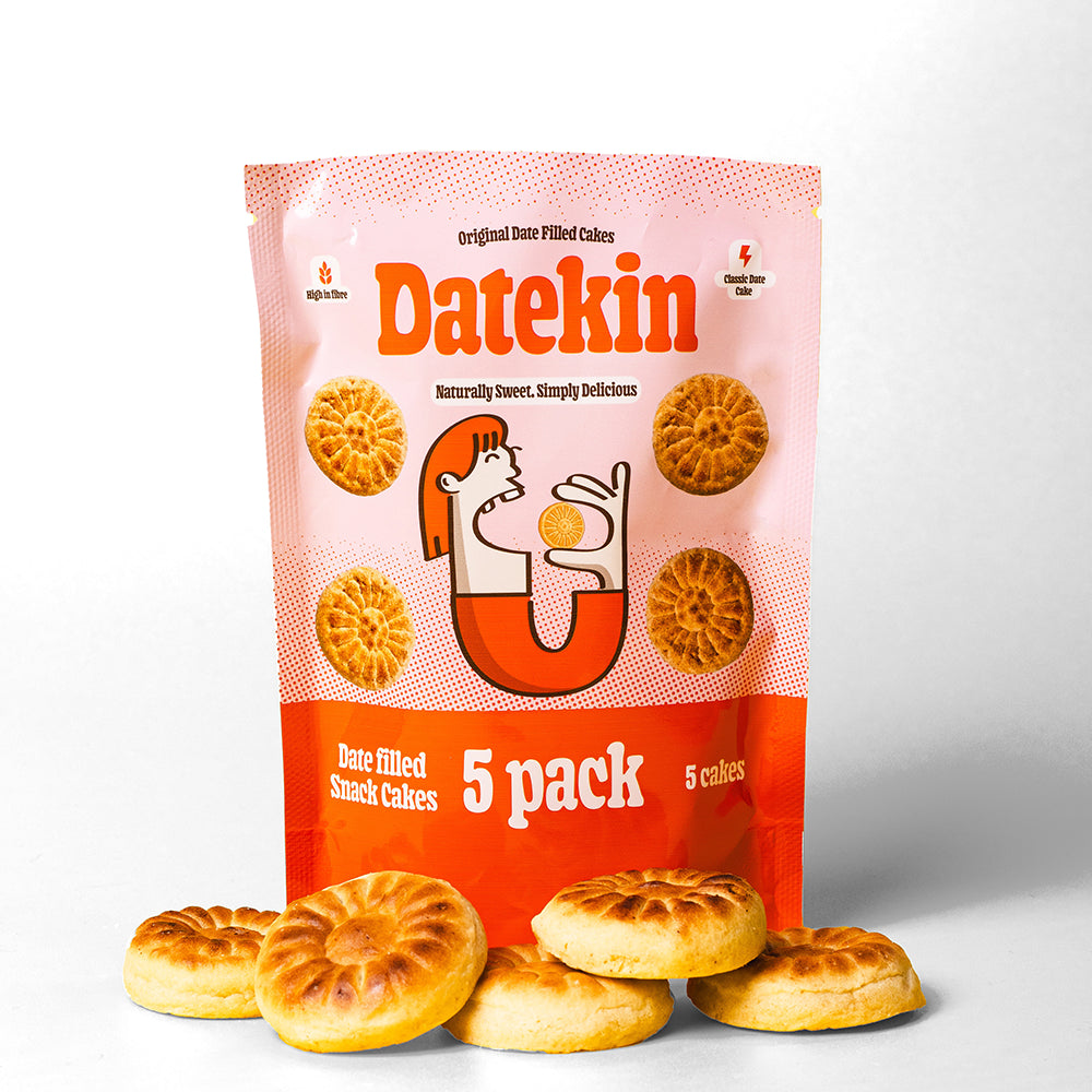Datekin Date Filled Snacking Cakes (12 x 5 Pack)