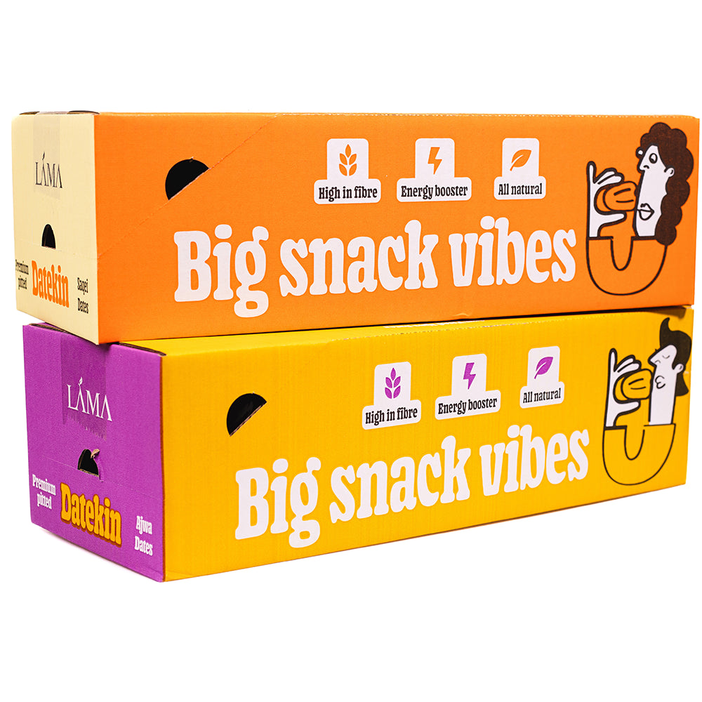 Datekin Saqei Dates Snack Packs (60g) 12-Pack