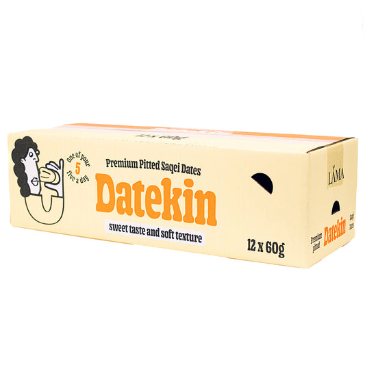 Datekin Saqei Dates Snack Packs (60g) 12-Pack