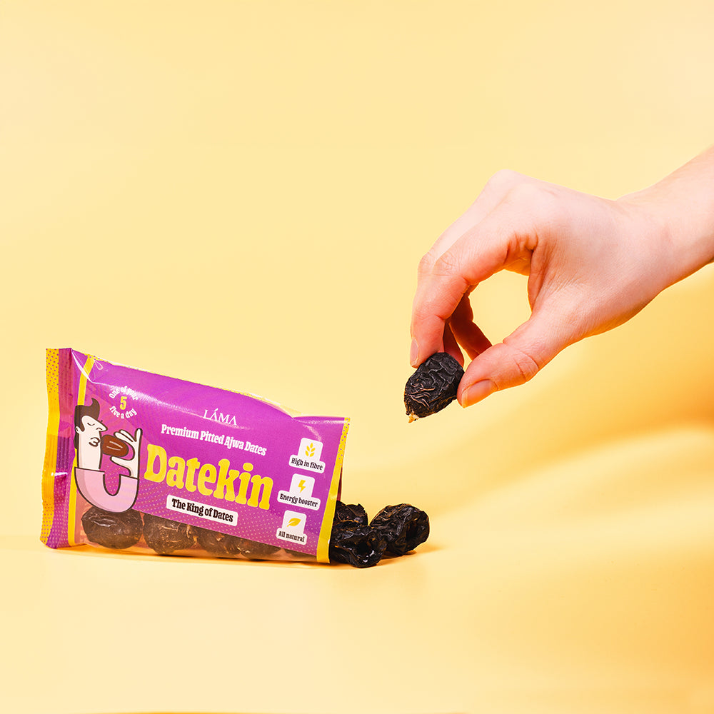 Datekin Ajwa Dates Snack Packs (60g) 12-Pack