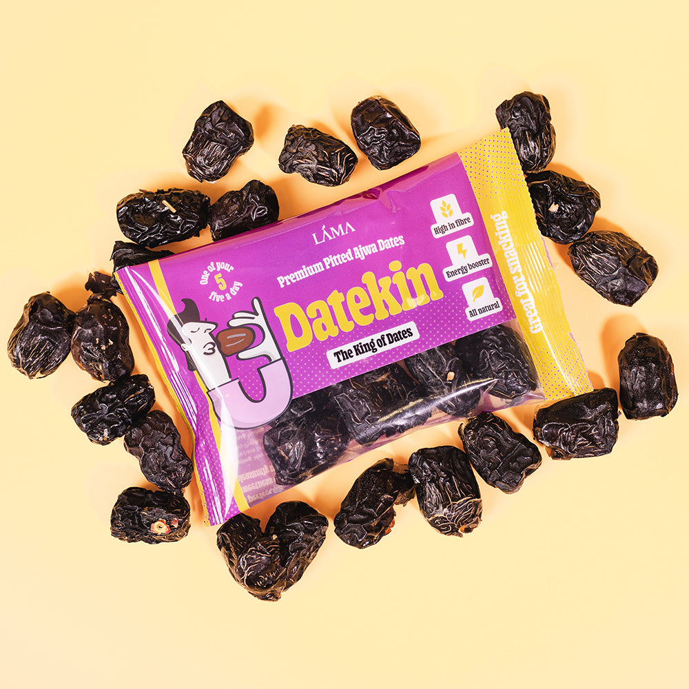 Datekin Ajwa Dates Snack Packs (60g) 12-Pack