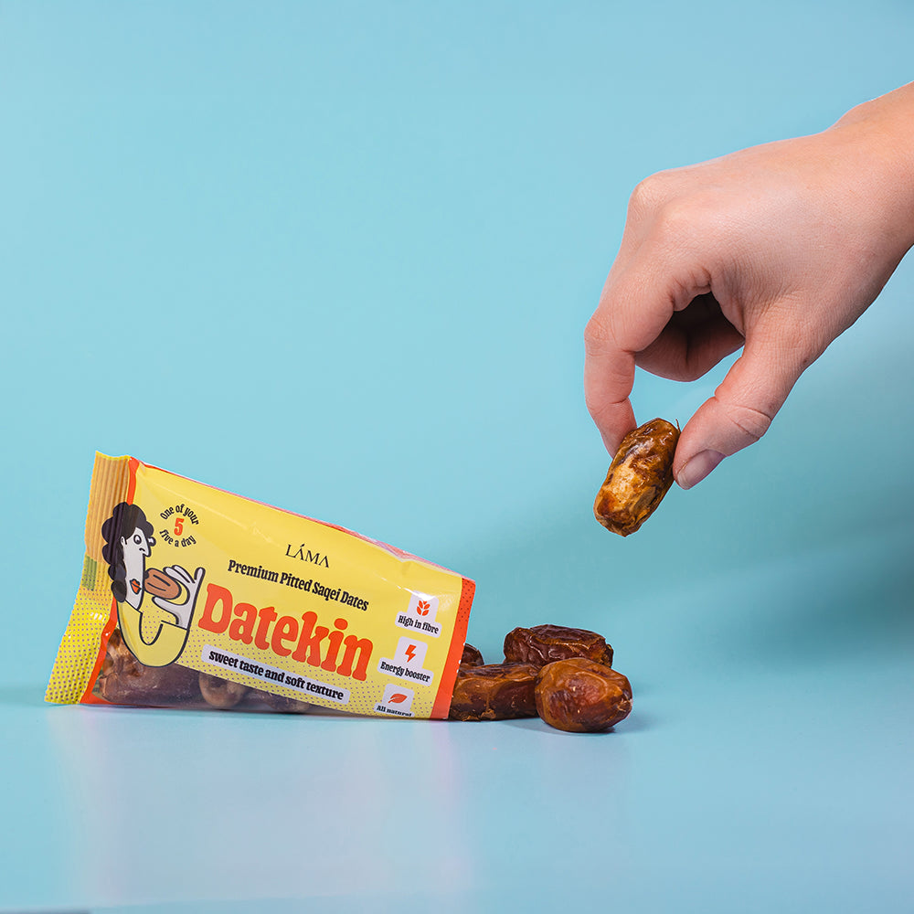 Datekin Saqei Dates Snack Packs (60g) 12-Pack