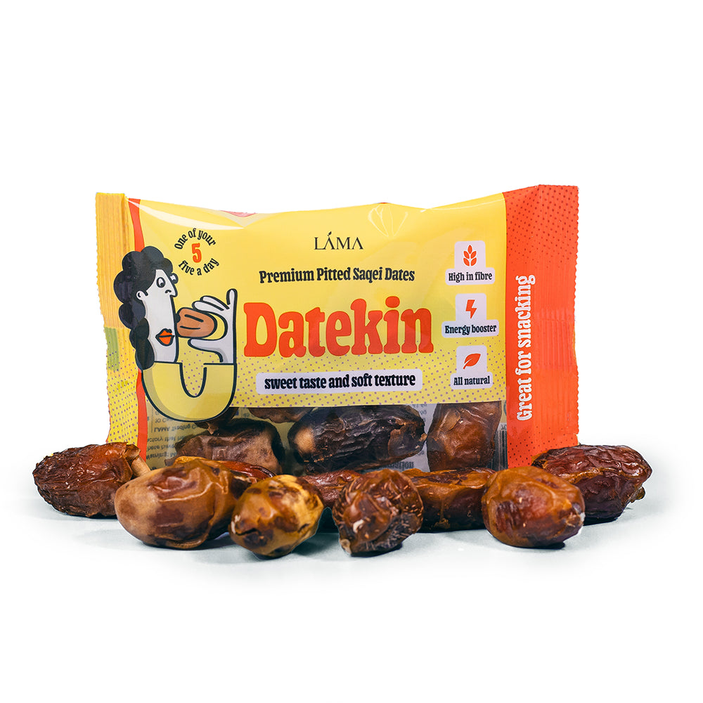 Datekin Saqei Dates Snack Packs (60g) 12-Pack