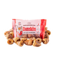 Displayed are Datekin Premium Pitted Sukkari Dates in a red and white package, with some loose dates around. Their natural sweetness is highlighted, claiming a caramel-like taste and promoting them as an ideal healthy snack for any time of the day.