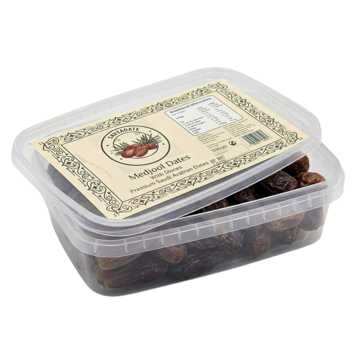 SaveADate Medjool Dates With Stone 500g