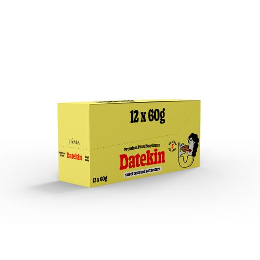Datekin Saqei Dates Snack Packs (60g) 12-Pack