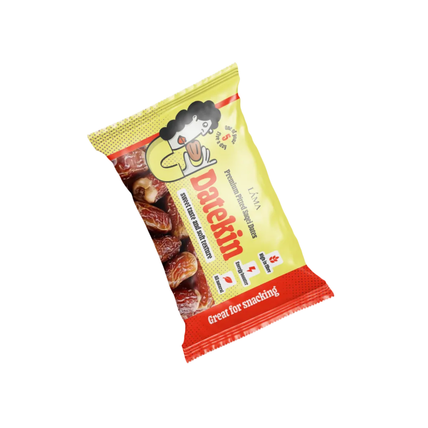 Datekin Saqei Dates Snack Packs (60g) 12-Pack